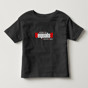 UEqualsU HIV Fakten nicht Angst Wissenschaft nicht Kleinkind T-shirt