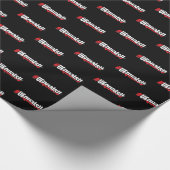 UEqualsU HIV Unnachweisbare nicht übertragbare Kun Geschenkpapier (Ecke)