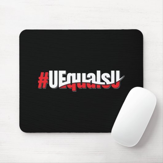 UEqualsU HIV Unnachweisbare nicht übertragbare Kun Mousepad (Mit Mouse)