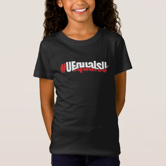 UEqualsU HIV Unnachweisbare nicht übertragbare Kun T-Shirt (Vorderseite)