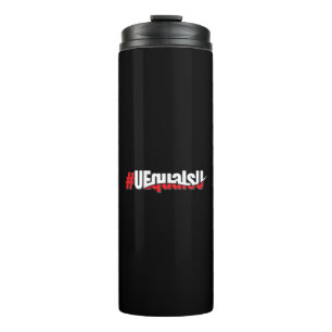 UEqualsU HIV Unnachweisbare nicht übertragbare Kun Thermosbecher