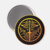 Uesugi1(GL) Magnet (Vorderseite/Rückseite)