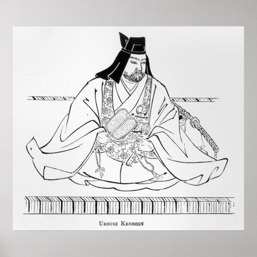Uesugi Kenshin Poster (Vorne)