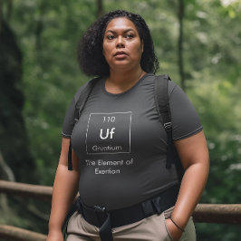 Uf das Element des Shirts "Ausübung"