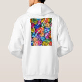  Ufa Russia City Map Hoodie (Rückseite)
