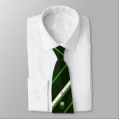 Ufa-Streifenflagge Krawatte (Gebunden)