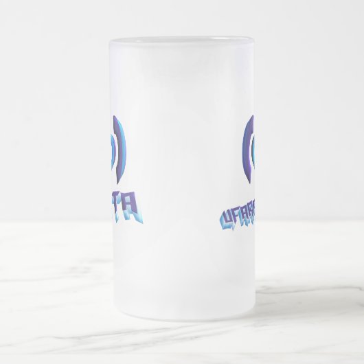 Ufaratzta Mattglas Bierglas (Mittel)