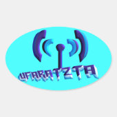 Ufaratzta Ovaler Aufkleber (Vorderseite)