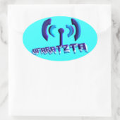 Ufaratzta Ovaler Aufkleber (Tasche)