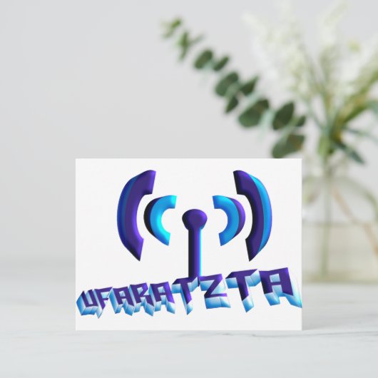 Ufaratzta Postkarte (Stehend Vorderseite)