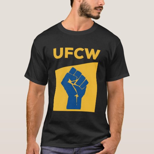 Ufcw Resist Fist Strike T-Shirt (Vorderseite)