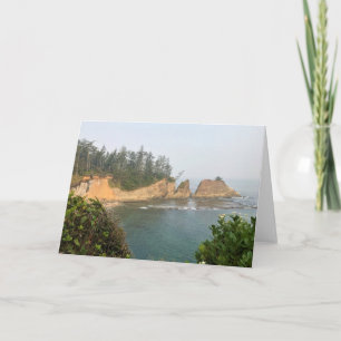 Ufer Acres Staat Park, Oregon Coast Karte