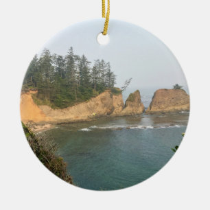 Ufer Acres Staat Park, Oregon Coast Keramik Ornament
