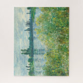 Ufer der Seine durch Monet Puzzle (Vertikal)