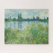 Ufer der Seine durch Monet Puzzle (Horizontal)