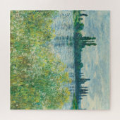 Ufer der Seine durch Monet Puzzle (Horizontal)