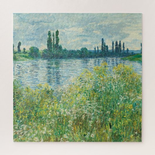 Ufer der Seine durch Monet Puzzle (Vertikal)