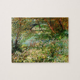 Ufer der Seine, Pont de Clichy von Vincent van Gog Puzzle