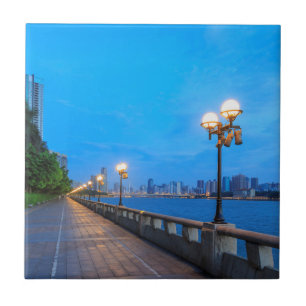 Ufer der Stadt Guangzhou Fliese