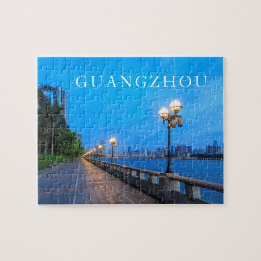 Ufer der Stadt Guangzhou Puzzle (Horizontal)
