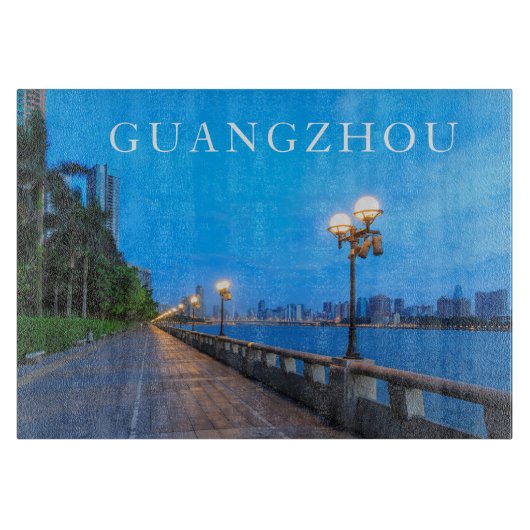 Ufer der Stadt Guangzhou Schneidebrett (Vorderseite)