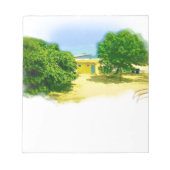 Ufer des Chicago Beach Notizblock (Vorderseite)