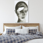 Ufer des Geistes Leinwanddruck (Insitu (Schlafzimmer))