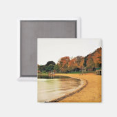 Ufer des Genfer Sees, Wisconsin Magnet (Vorderseite/Rückseite)