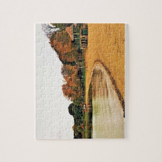 Ufer des Genfer Sees, Wisconsin Puzzle (Vertikal)