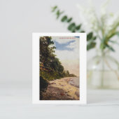 Ufer des Lake Michigan Vintage Postkarte (Stehend Vorderseite)