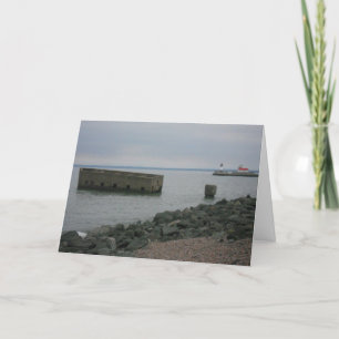 "Ufer des Lake Superior" Geburtstagskarte Karte