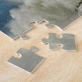 Ufer-Morgen führen vor Puzzle (Seite)