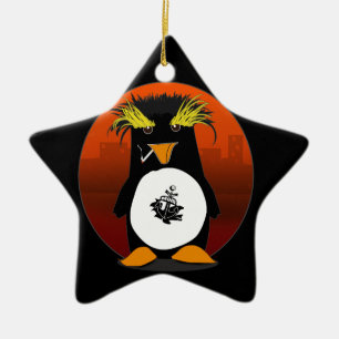 Ufer verlassen Penguin kundengerecht Keramikornament