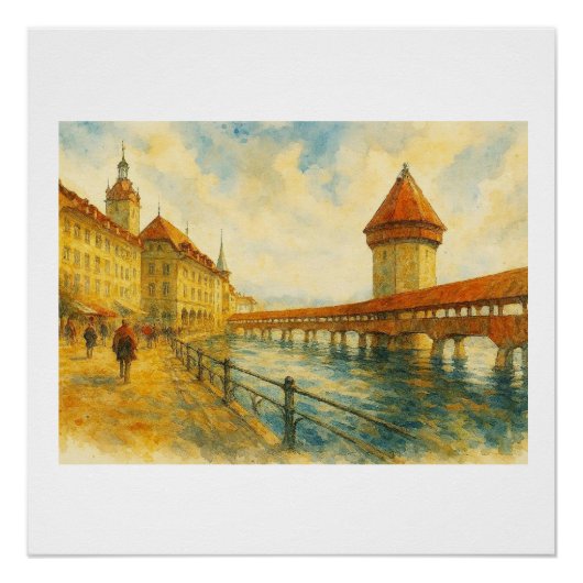 Ufer von Luzern, Poster (Vorderseite)