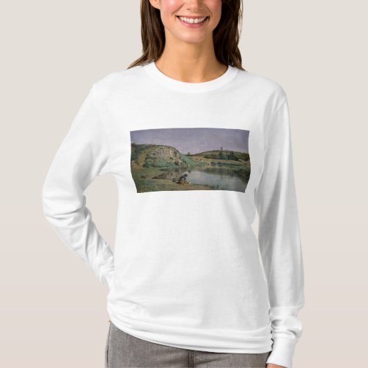 Ufer von See Bourget T-Shirt (Vorderseite)