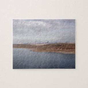 Ufer von See Powell, Arizona, durch Grand Canyon Puzzle