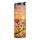 Uferblüten Thermosbecher (Nach links gedreht)
