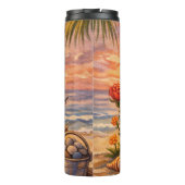 Uferblüten Thermosbecher (Rückseite)