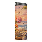 Uferblüten Thermosbecher (Nach rechts gedreht)