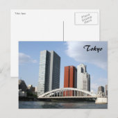Uferbrücke Postkarte (Vorne/Hinten)