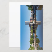 Uferbrücke und Staat Ankündigung (Vorne/Hinten)