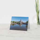 Uferbrücke und Staat Dankeskarte (Vorderseite)