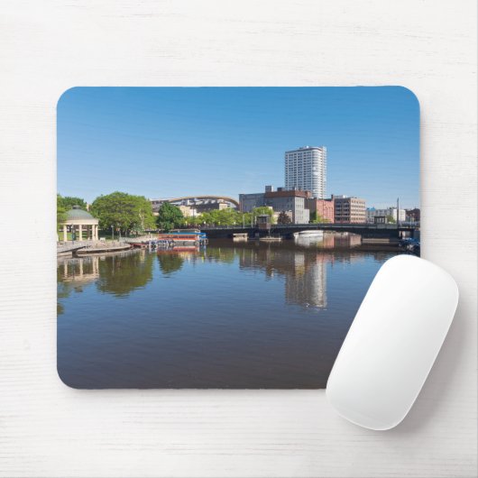 Uferbrücke und Staat Mousepad (Mit Mouse)
