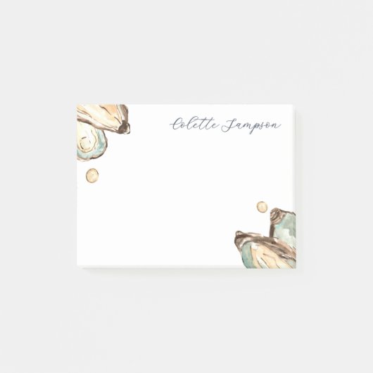 Uferfarbe Personalisiert Post-it Klebezettel (Vorderseite)