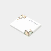 Uferfarbe Personalisiert Post-it Klebezettel (angewinkelt)