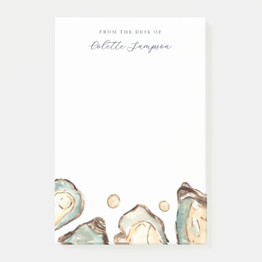 Uferfarbe Personalisiert Post-it Klebezettel (Vorderseite)