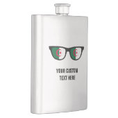 Uferflasche mit algerischen Schahden Flachmann (Rechts)