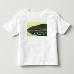Ufergegend-Ansicht des Inders TownSitka, AK Kleinkind T-shirt