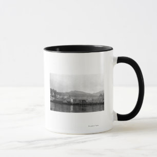 Ufergegend-Ansicht von Ketchikan, Alaska Tasse