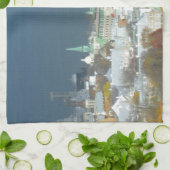 Ufergegend Québec-Stadt Kanada Geschirrtuch (Gefaltet)